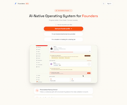 Foundera, herramienta de IA para aplicaciones diversas de ia