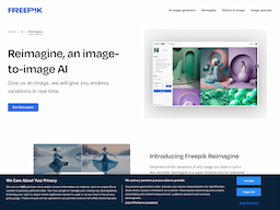 Freepik Reimagine, herramienta de IA para generación de imágenes y fotos