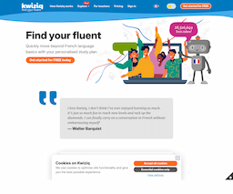 Kwiziq French, herramienta de IA para otras aplicaciones específicas