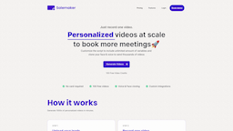 Salemaker, herramienta de IA para generación y edición de videos