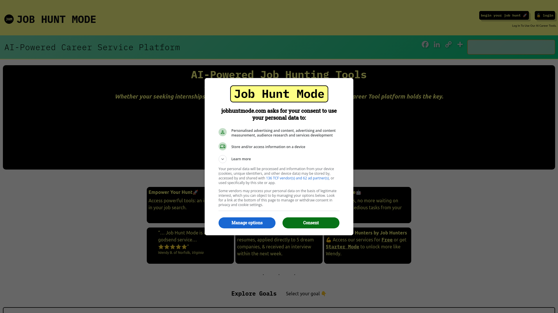 Job Hunt Mode, herramienta de IA para otras aplicaciones específicas