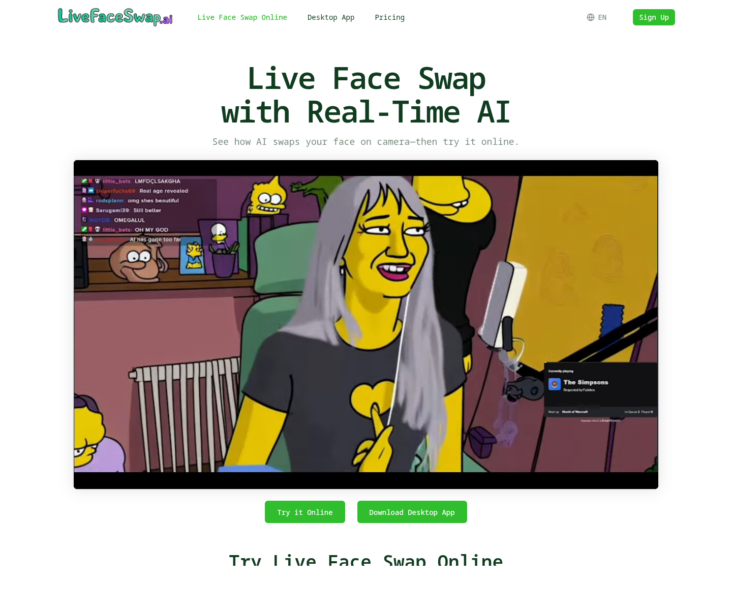 LiveFaceSwap AI, herramienta de IA para generación y edición de videos