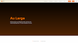 Mistral Large, herramienta de IA para aplicaciones diversas de ia