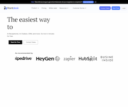Frontdesk, herramienta de IA para chatbots y asistentes virtuales