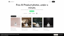 ProductAI, herramienta de IA para generación de imágenes y fotos