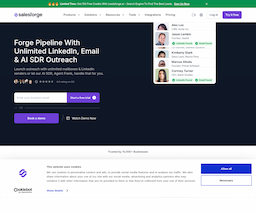 Salesforge, herramienta de IA para chatbots y asistentes virtuales