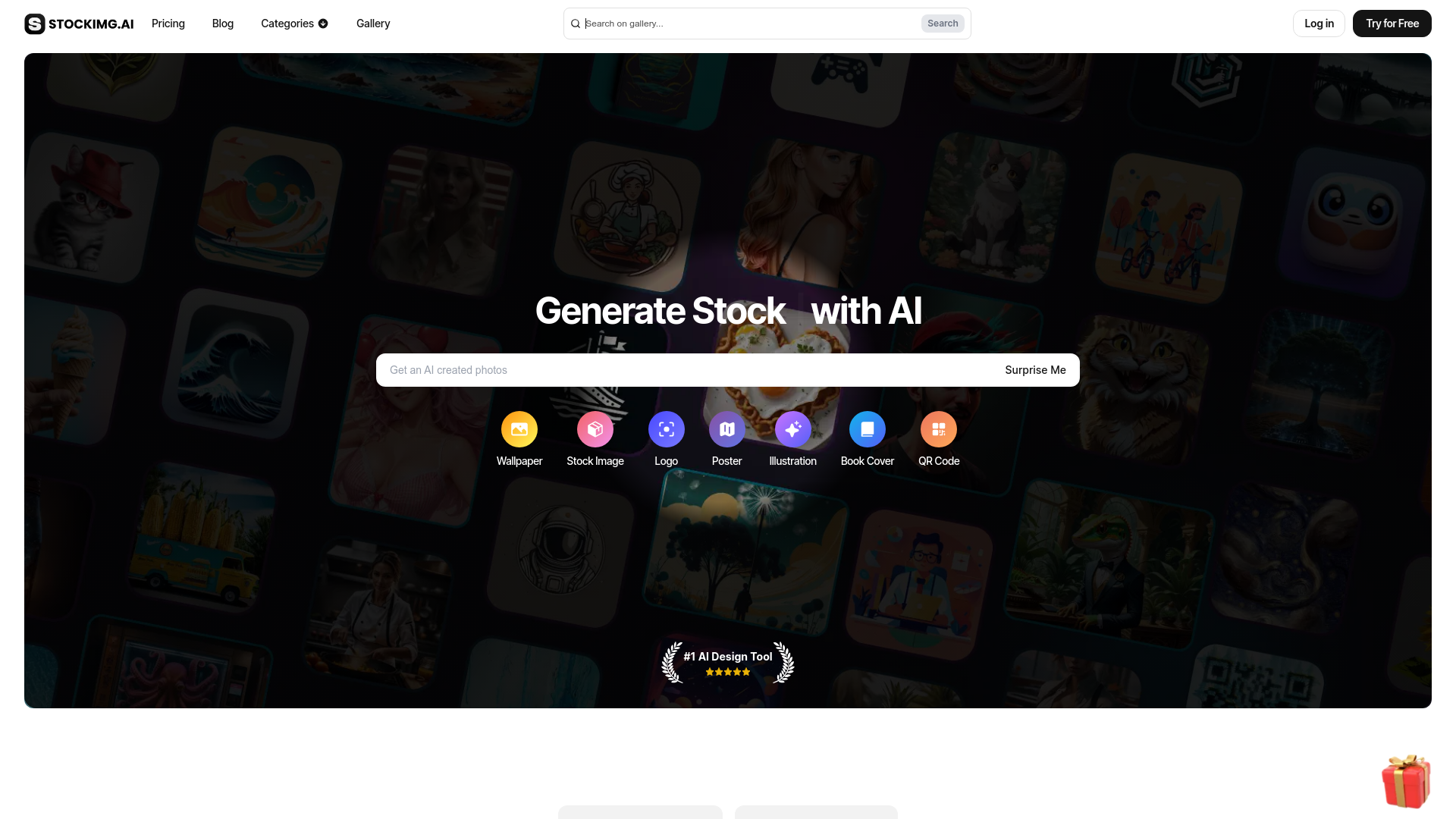 Stockimg AI, herramienta de IA para generación de logos y diseño