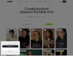 VEED, herramienta de IA para generación y edición de videos
